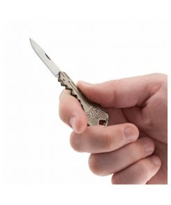 SOG Key Folding Knife - Brass - KEY102-CP