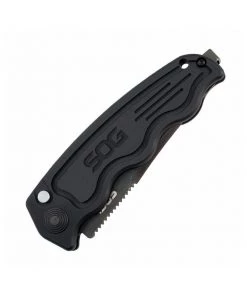 SOG TAC Auto - Tanto - Serrated Folding Knife - ST-13