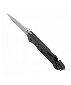 SOG Escape Clip Point - Satin Serrated Folding Knife - FF24-CP Survival Knives And Multi-tools 18 SOG Escape Clip Point - Satin Serrated Folding Knife - FF24-CP Survival Knives And Multi-tools