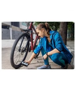 OutdoorTravelGear.com Mi Portable Electric Air Compressor - Black