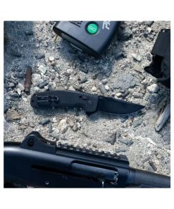 SOG TAC XR Folding Knife - Blackout - 12-38-01-57 Survival Knives And Multi-tools