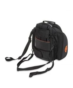 GUARDIAN GEARS Bungee Tie-downs & Luggage Jaws Magnetic 28L Tank Bag With Rain Cover - Black