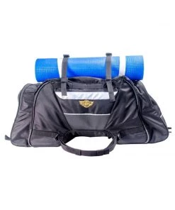 GUARDIAN GEARS Rhino 70L Tail Bag With Rain Cover - Black Bungee Tie-downs & Luggage