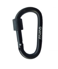 QUIPCO Coral Screwgate Accessory Carabiner - 8cms