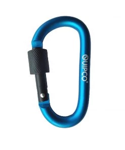 QUIPCO Coral Screwgate Accessory Carabiner - 8cms