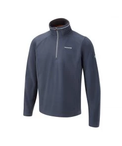 CRAGHOPPERS Corey III Half Zip Fleece Jacket - Windsor Blue Adventure Travel Clothing