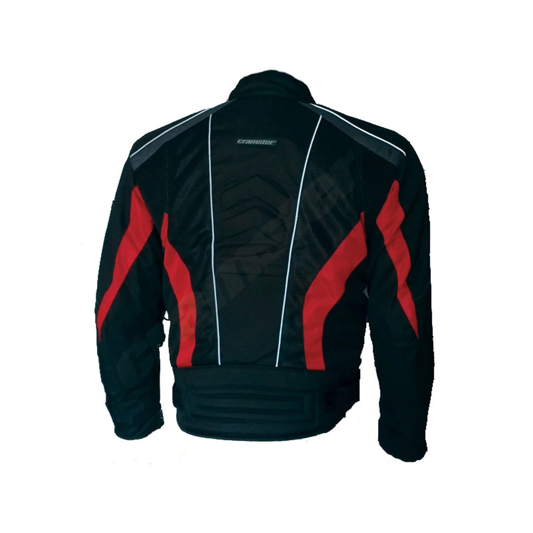 OPEN BOX BARGAINS Cramster Breezer 4S - Mesh Riding Jacket - Black/Red - XXL Protective Riding Gear 2 OPEN BOX BARGAINS Cramster Breezer 4S - Mesh Riding Jacket - Black/Red - XXL Protective Riding Gear