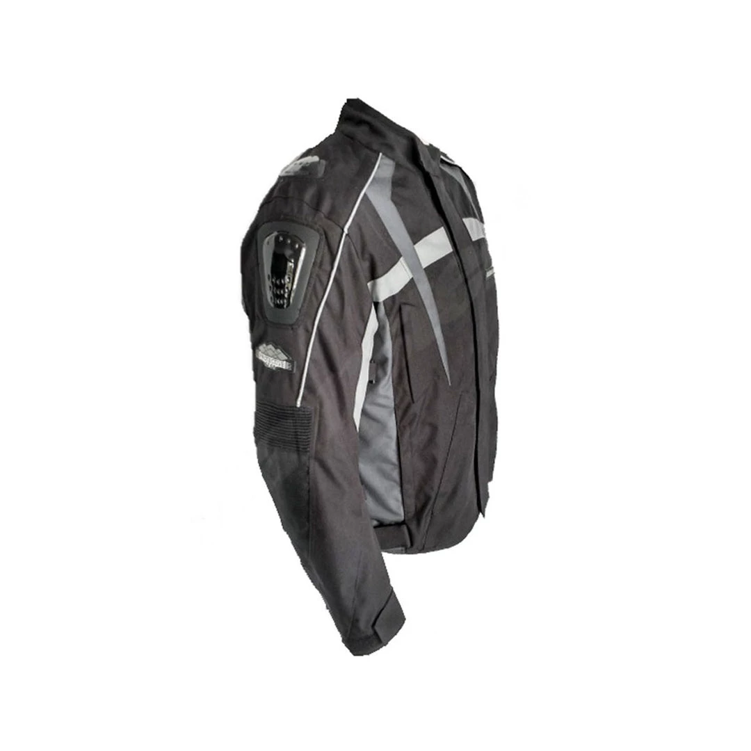 OPEN BOX BARGAINS Cramster Raptor - Bike Touring Jacket - Black/Grey Protective Riding Gear 3 OPEN BOX BARGAINS Cramster Raptor - Bike Touring Jacket - Black/Grey Protective Riding Gear