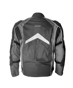 OPEN BOX BARGAINS Cramster Raptor - Bike Touring Jacket - Black/Grey Protective Riding Gear