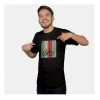 CHRIS CROSS Lifestyle Motorbiking Apparel Rainbow Cycle T-Shirt - Black