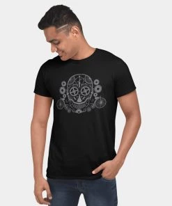 CHRIS CROSS Cycle Parts T Shirt - Black