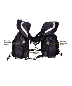 DIRTSACK Bungee Tie-downs & Luggage Longranger Pro Saddlebag - Waterproof