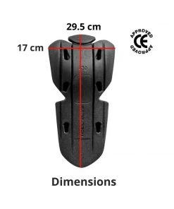 MOTOTECH Safetech Armour Insert - Level 2 - Knee - Pair