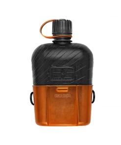 GERBER Bear Grylls Canteen Water Bottle With Cooking Cup Survival Knives And Multi-tools