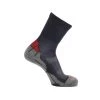 HORIZON SOCKS Coolmax® Hiker (Technical Socks) - Navy+Grey+Red