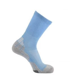 HORIZON SOCKS Coolmax® Hiker (Technical Socks) - Sky+Grey+Cream