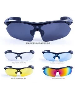 JR Gear Eyewear For Cycling & Outdoors - Santorini Black