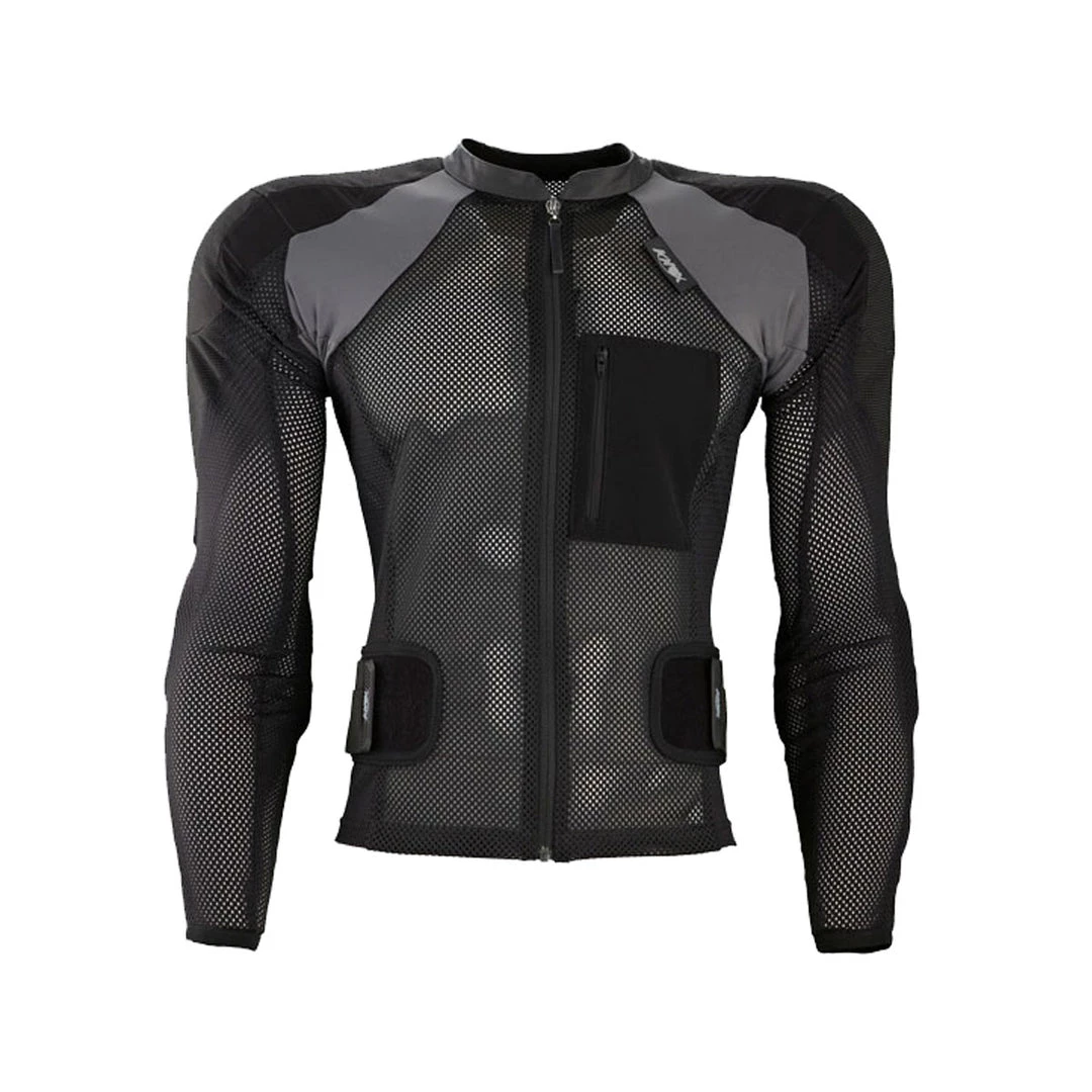 KNOX Armoured Defender Shirt - Black+Grey Protective Riding Gear 3 KNOX Armoured Defender Shirt - Black+Grey Protective Riding Gear