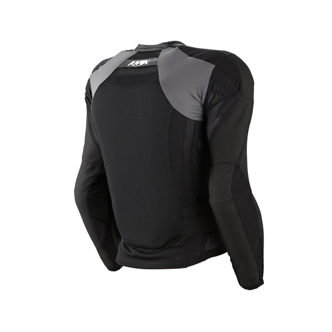 KNOX Armoured Defender Shirt - Black+Grey Protective Riding Gear 4 KNOX Armoured Defender Shirt - Black+Grey Protective Riding Gear