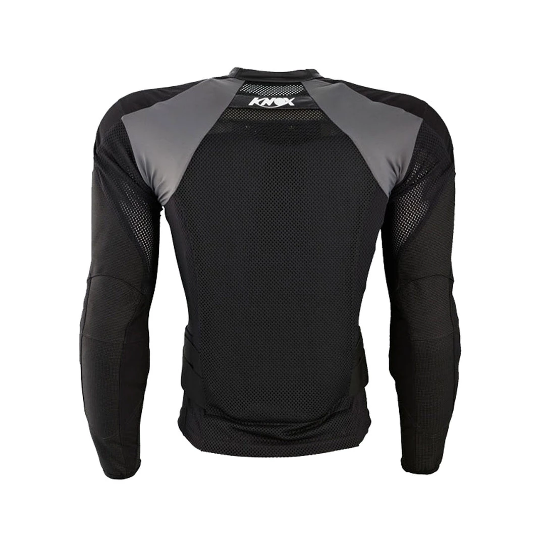 KNOX Armoured Defender Shirt - Black+Grey Protective Riding Gear 5 KNOX Armoured Defender Shirt - Black+Grey Protective Riding Gear