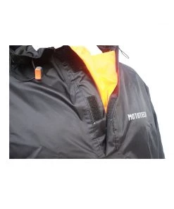 MOTOTECH Hurricane Waterproof Rain Overjacket - Black
