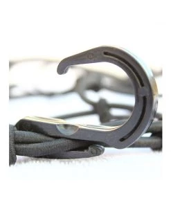 MOTOTECH Replacement Flexi Hooks (for Bungee Net) - Pack Of 8 - Black Bungee Tie-downs & Luggage