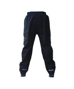 MOTOTECH Hurricane Rain Overtrousers - Waterproof Pants - Black Lifestyle Motorbiking Apparel