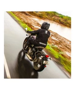 MOTOTECH Protective Riding Gear Scrambler Air Motorcycle Riding Jacket V2 - Black - Level 2