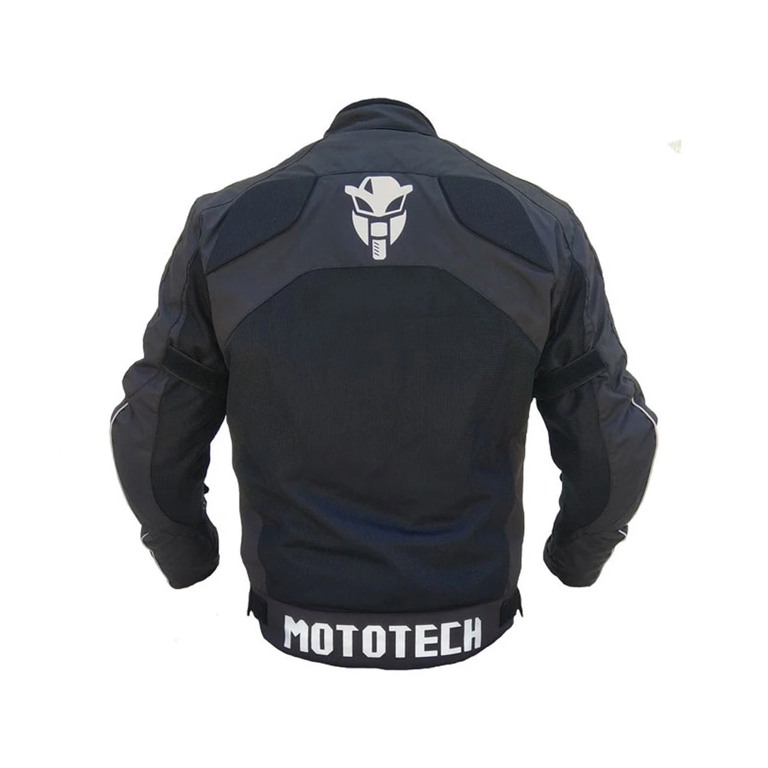 MOTOTECH Protective Riding Gear Scrambler Air Motorcycle Riding Jacket V2 - Black - Level 2 3 MOTOTECH Protective Riding Gear Scrambler Air Motorcycle Riding Jacket V2 - Black - Level 2