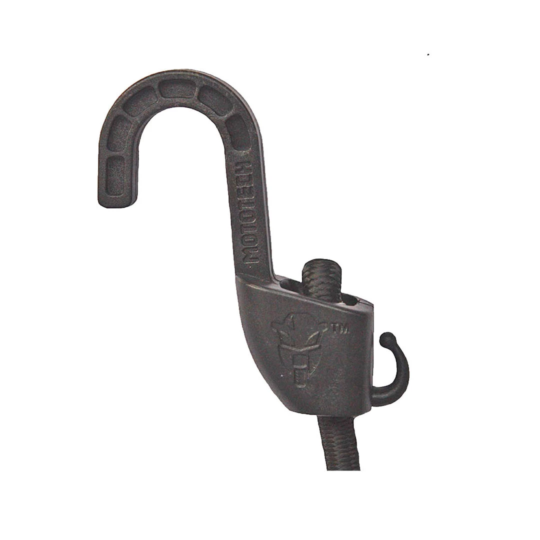 MOTOTECH Grappler Bungee Tie-Down - 24"/ 60 Cms - Black - 8mm - Pack Of 2 Bungee Tie-downs & Luggage 2 MOTOTECH Grappler Bungee Tie-Down - 24"/ 60 Cms - Black - 8mm - Pack Of 2 Bungee Tie-downs & Luggage