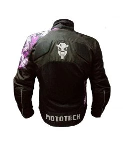 MOTOTECH Protective Riding Gear Scrambler Air Women's Motorcycle Jacket Level 2 - Purple