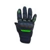 MOTOTECH Protective Riding Gear Urbane - Short Carbon Motorcycle Gloves - Green
