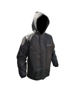 MOTOTECH Lifestyle Motorbiking Apparel Hurricane Rain Overjacket 2.0 - Black