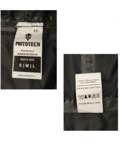 MOTOTECH Hurricane Rain Overjacket 2.0 - Dark Grey Lifestyle Motorbiking Apparel 10 MOTOTECH Hurricane Rain Overjacket 2.0 - Dark Grey Lifestyle Motorbiking Apparel