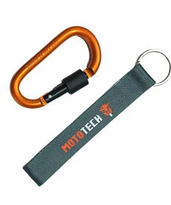 MOTOTECH Accessory Carabiner With Key Ring