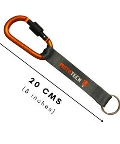 MOTOTECH Accessory Carabiner With Key Ring
