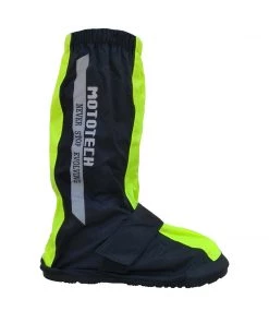 MOTOTECH Trooper Boot Covers - Overboots - Fluo Green