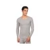 NEVA Adventure Travel Clothing Round Neck Full Sleeves Thermal Upper For Men - Milange Grey