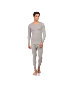 NEVA Adventure Travel Clothing Thermal Lower For Men – Milange Grey