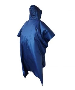 QUIPCO Thunder Rain Poncho - Blue