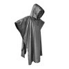 QUIPCO Thunder Rain Poncho - Grey Adventure Travel Clothing
