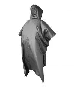 QUIPCO Thunder Rain Poncho - Grey Adventure Travel Clothing