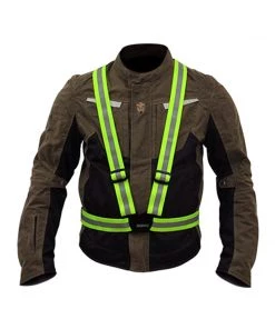 QUIPCO Cycling Accessories Flash Hi Viz Suspenders - Fluo Green