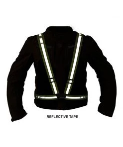 QUIPCO Cycling Accessories Flash Hi Viz Suspenders - Fluo Green