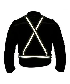 QUIPCO Cycling Accessories Flash Hi Viz Suspenders - Fluo Green