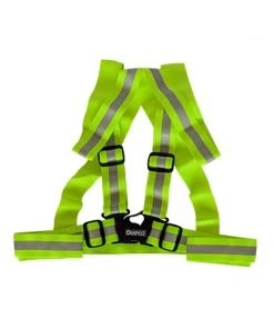 QUIPCO Cycling Accessories Flash Hi Viz Suspenders - Fluo Green