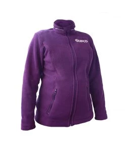 QUIPCO Adventure Travel Clothing Tundra 200 Fleece Women's Jacket - Purple