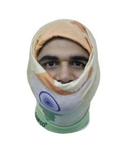 QUIPCO Dune Tube India Map - Multifunction Headwear Lifestyle Motorbiking Apparel