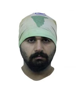 QUIPCO Dune Tube India Map - Multifunction Headwear Lifestyle Motorbiking Apparel