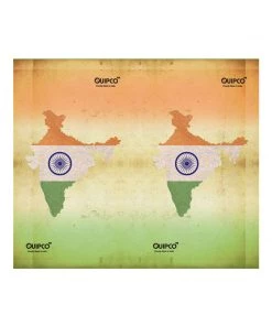 QUIPCO Dune Tube India Map - Multifunction Headwear Lifestyle Motorbiking Apparel